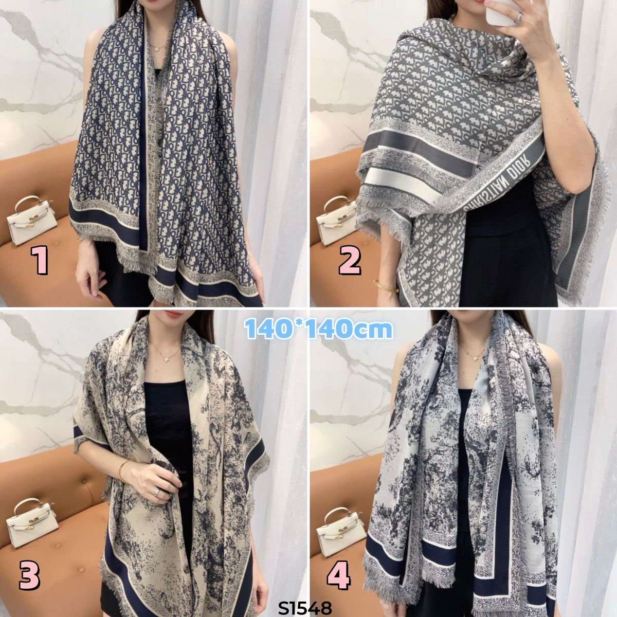 S1548 cashmere scarf
