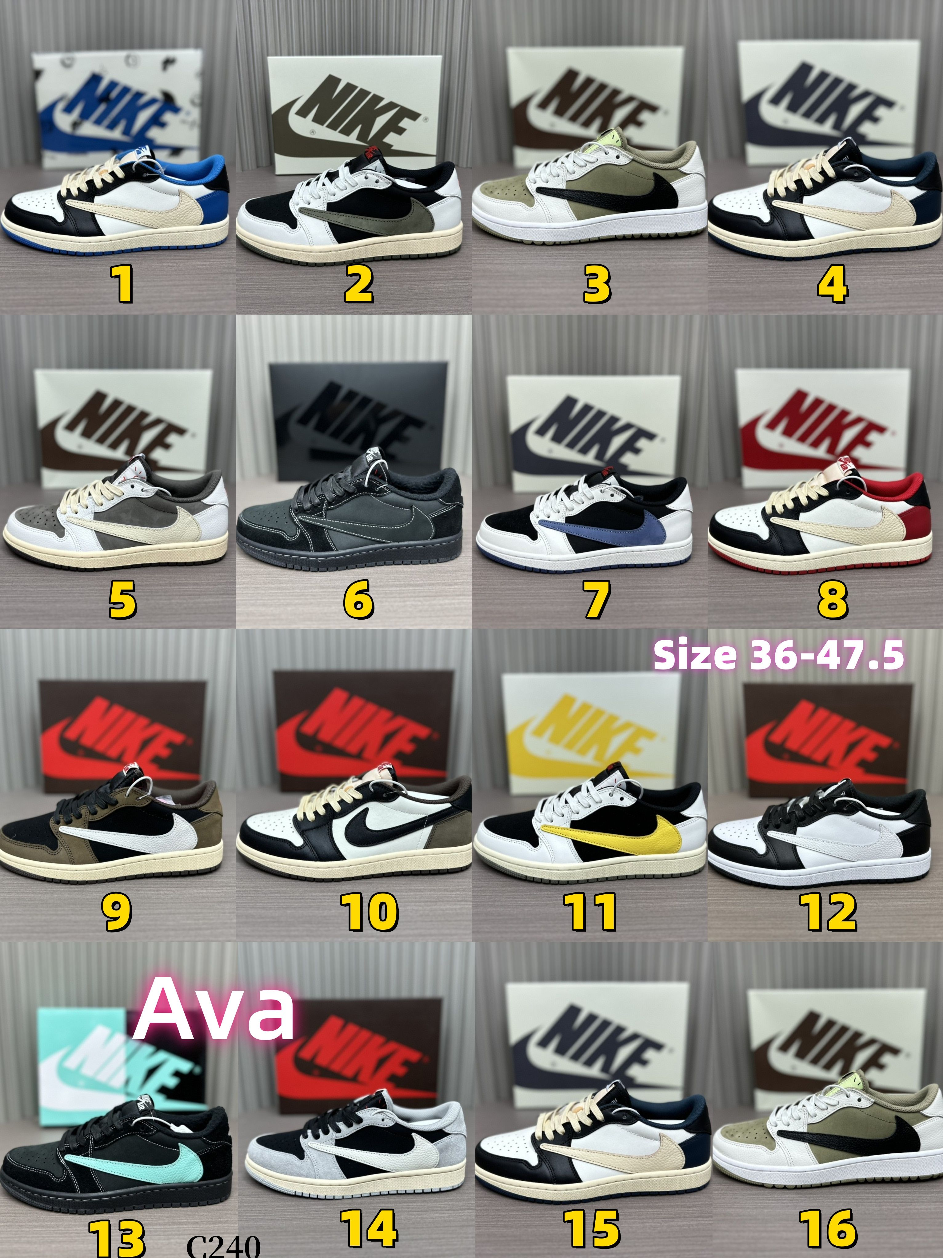 C240 Nike Air Jordan 1 shoes