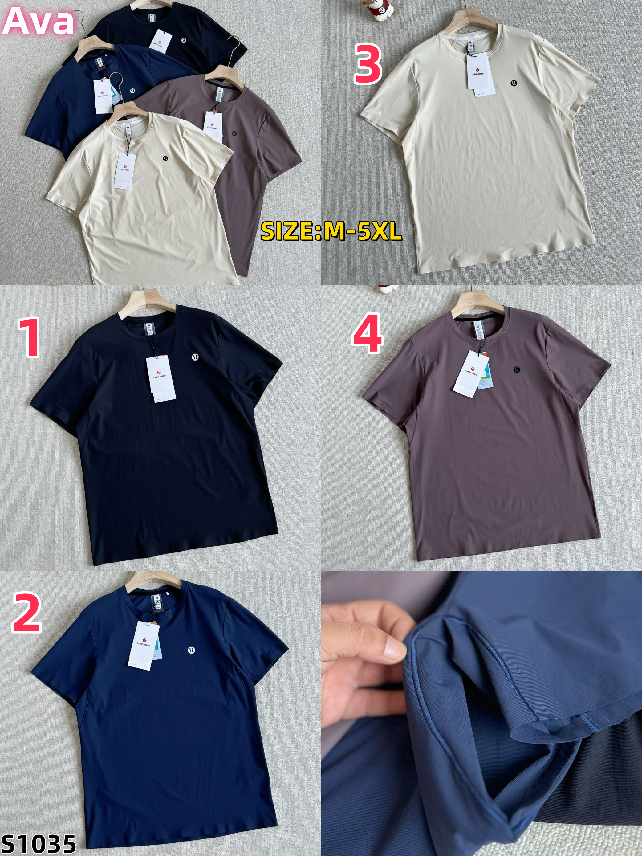 S1035 Lulu Lemon T-Shirt