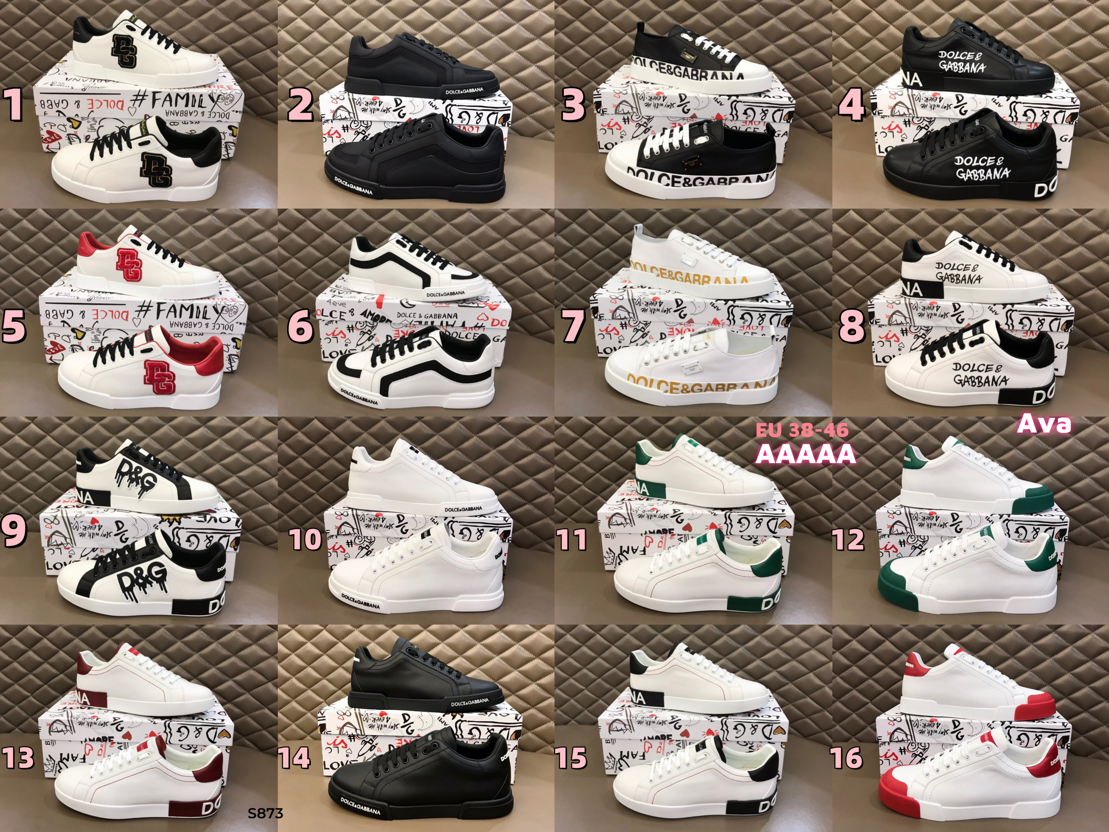 S873 DG DOLCE&GABBANA Portofino sneakers