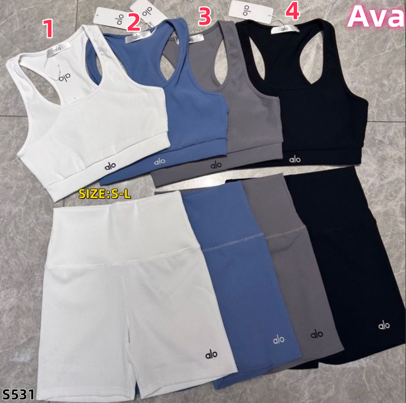 S531 alo yoga set yoga suit