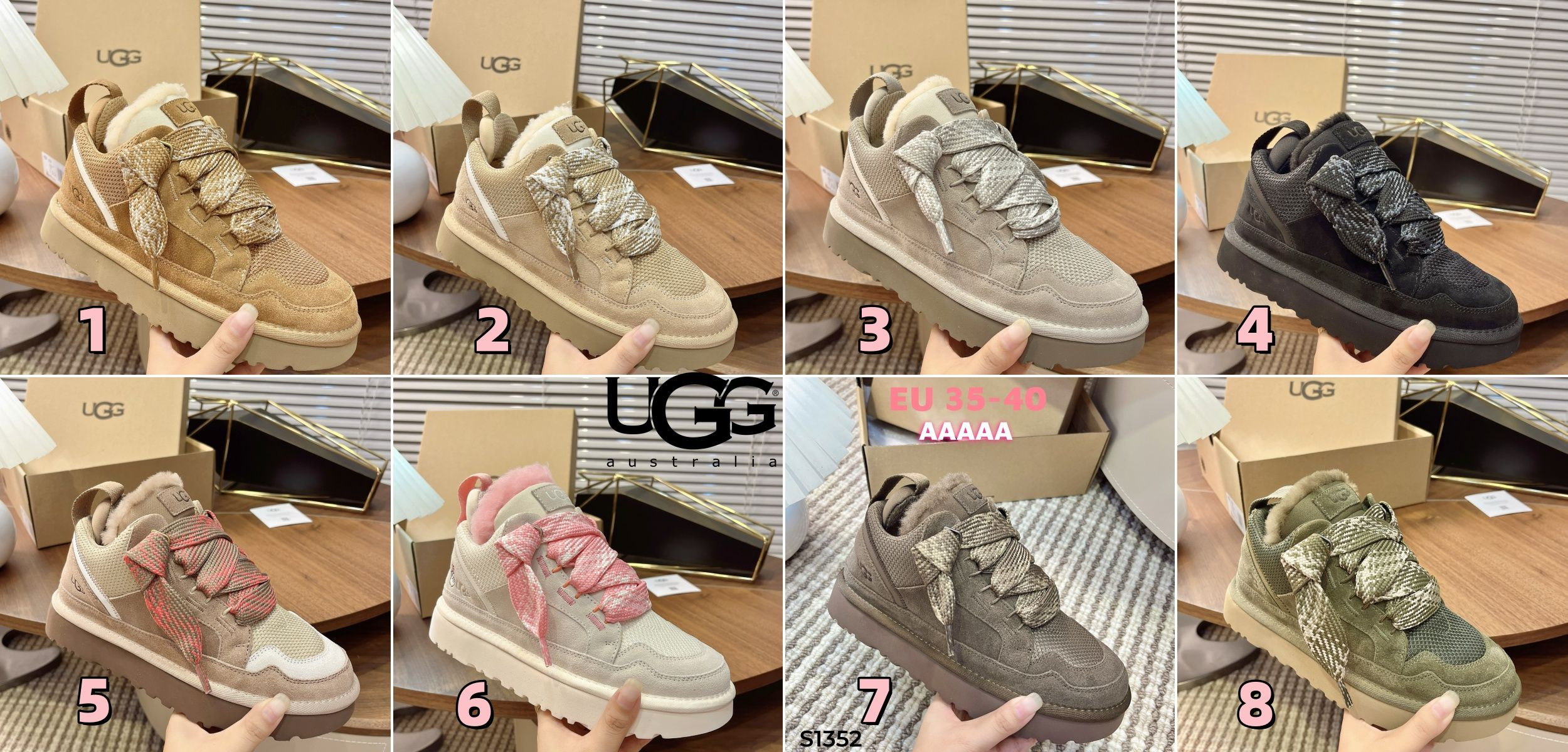 S1352 UGG casual snow boots