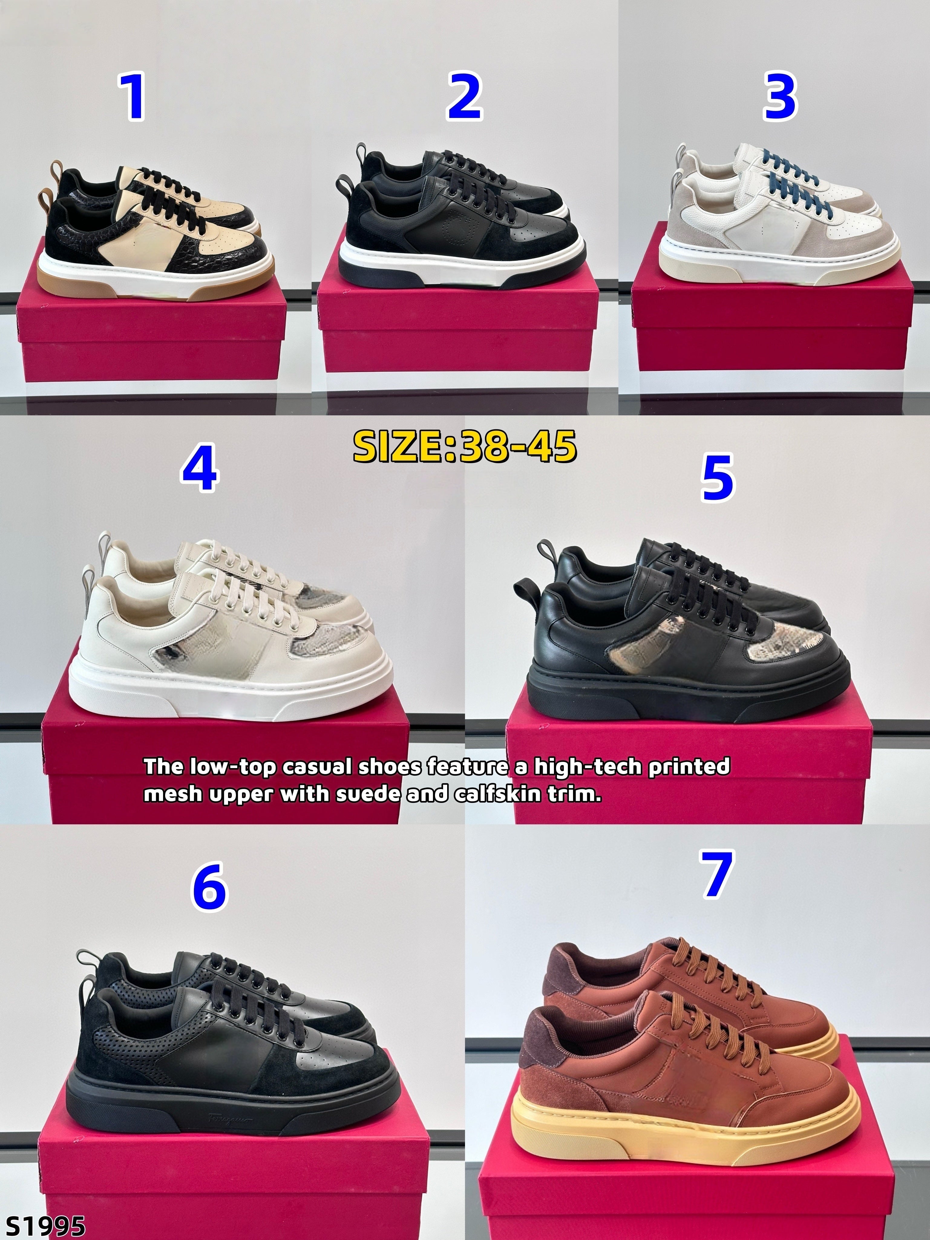 S1995 Ferra Gancini Low-top Sneakers