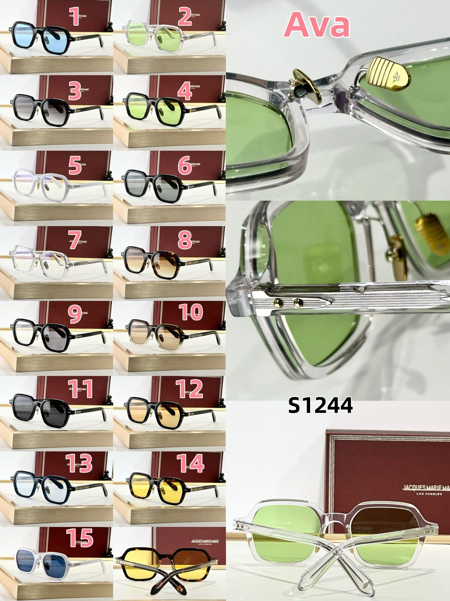 S1244 Jacques Marie Mage glasses