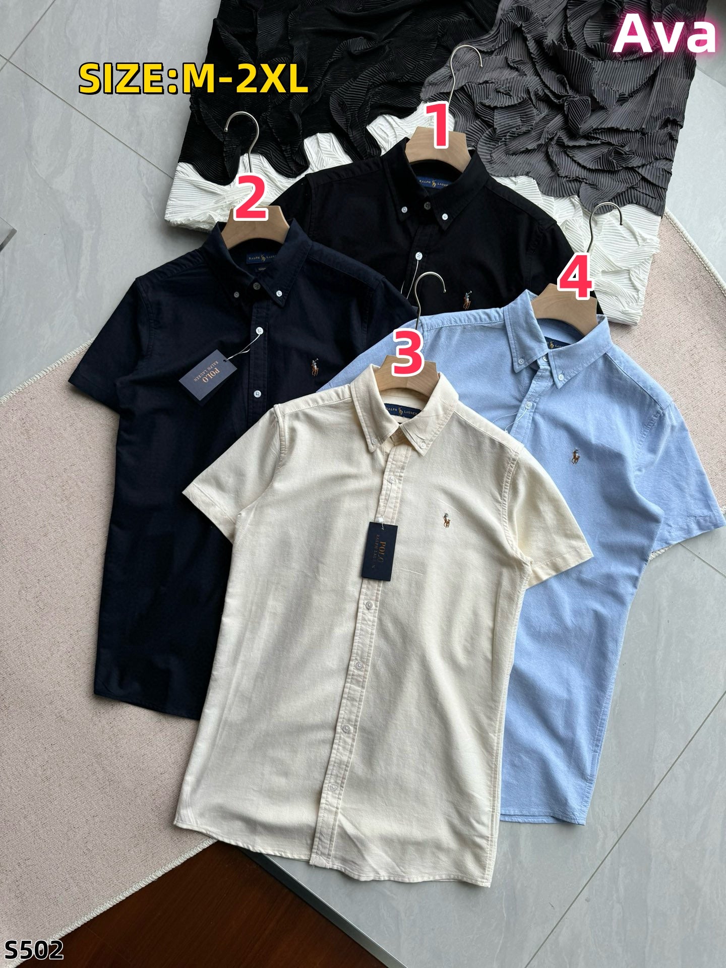 S502 Ralph Lauren Short Sleeve Shirt