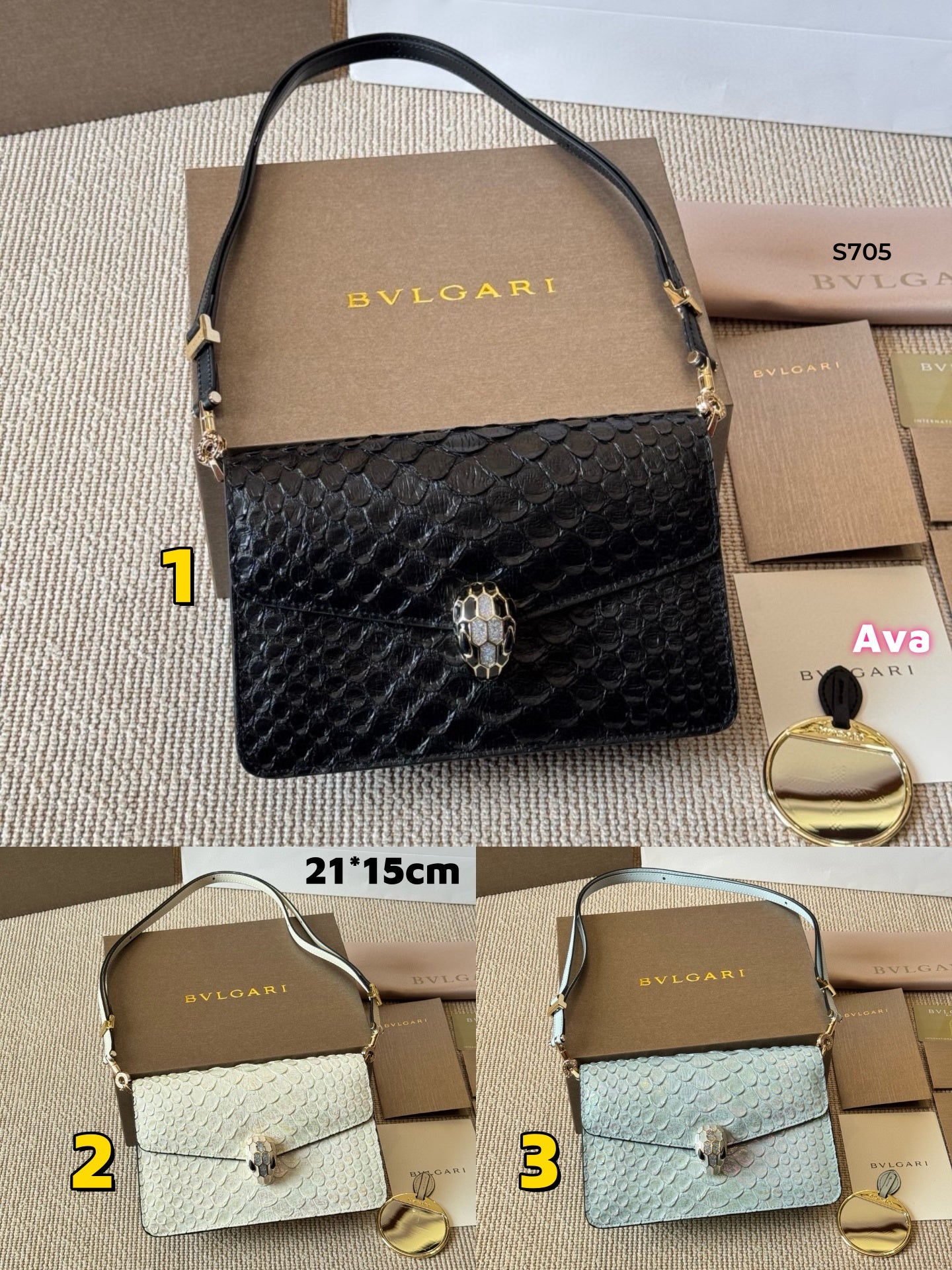 S705 Bulgari bag