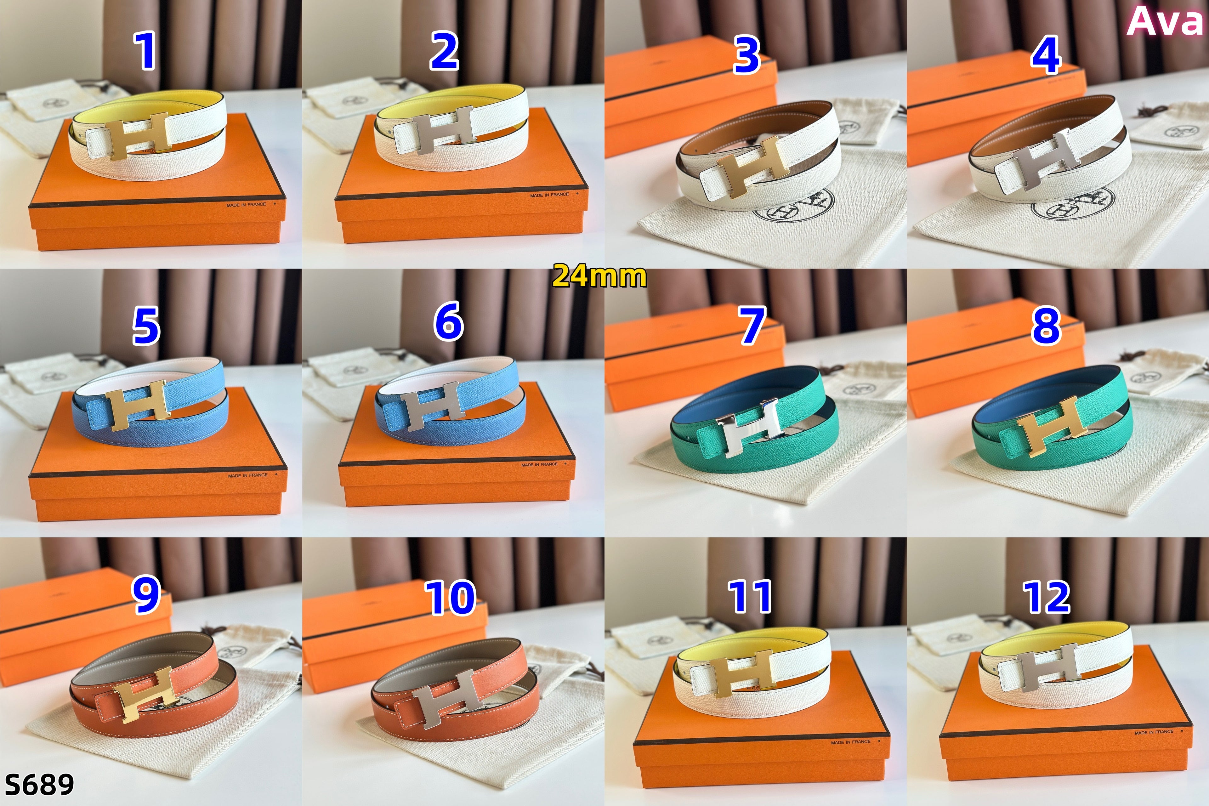 S689 Hermès Belt