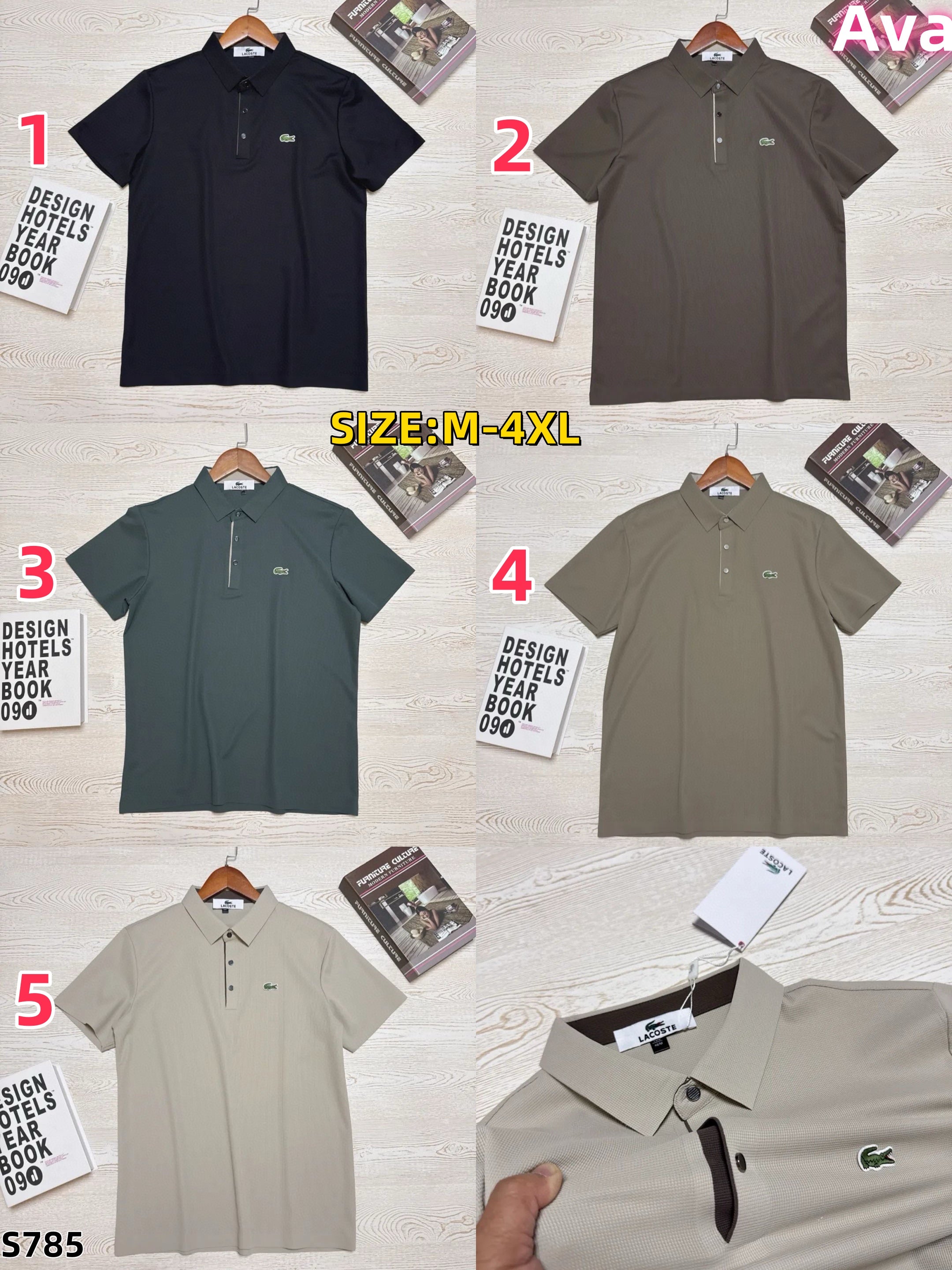 S785 Lacoste polo shirt