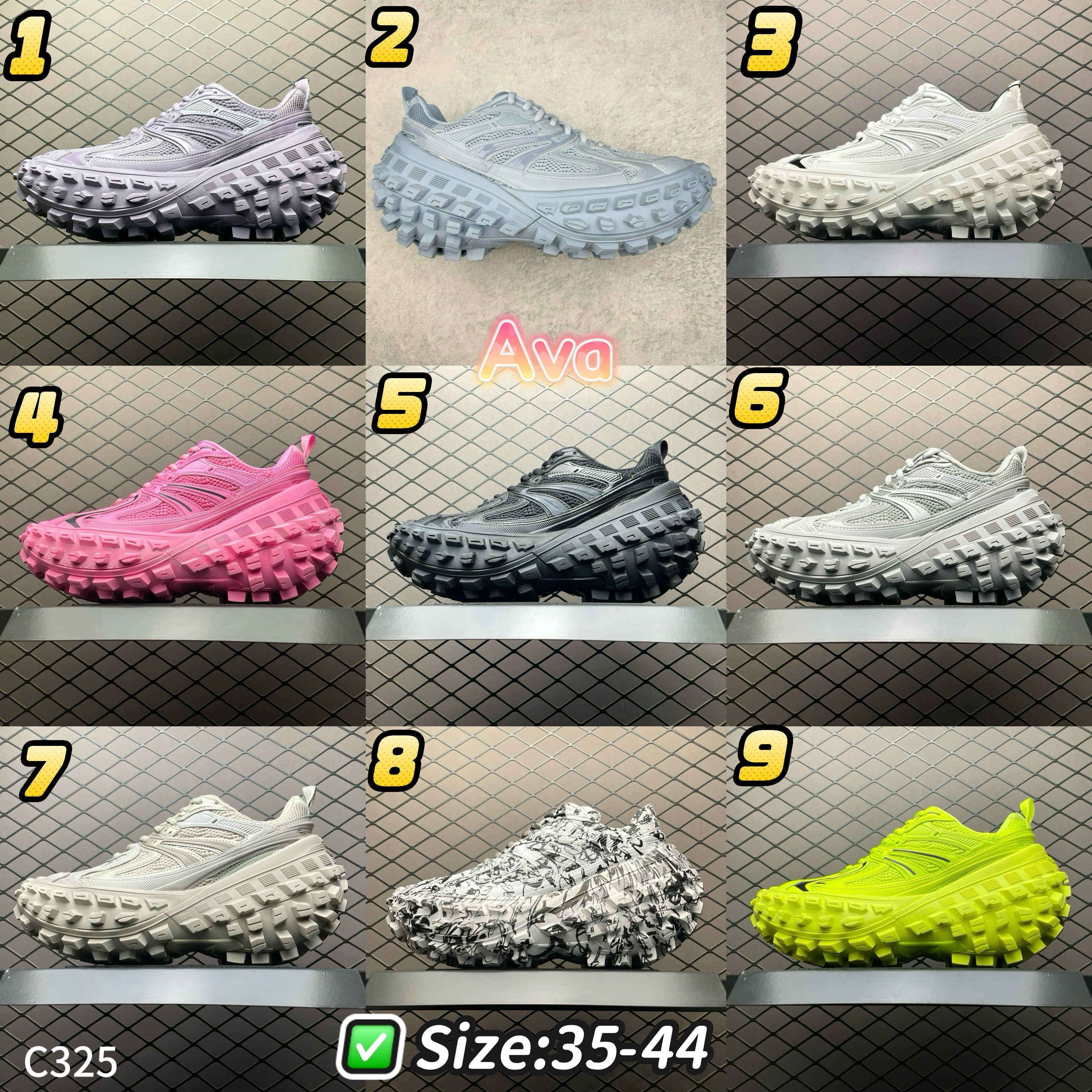 C325 Balenciaga tire shoes