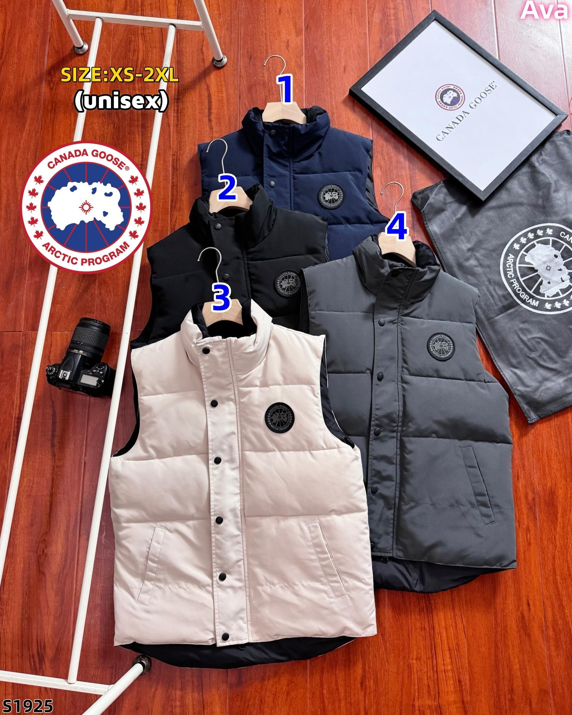 S1925 Canada Goose down vest (unisex)