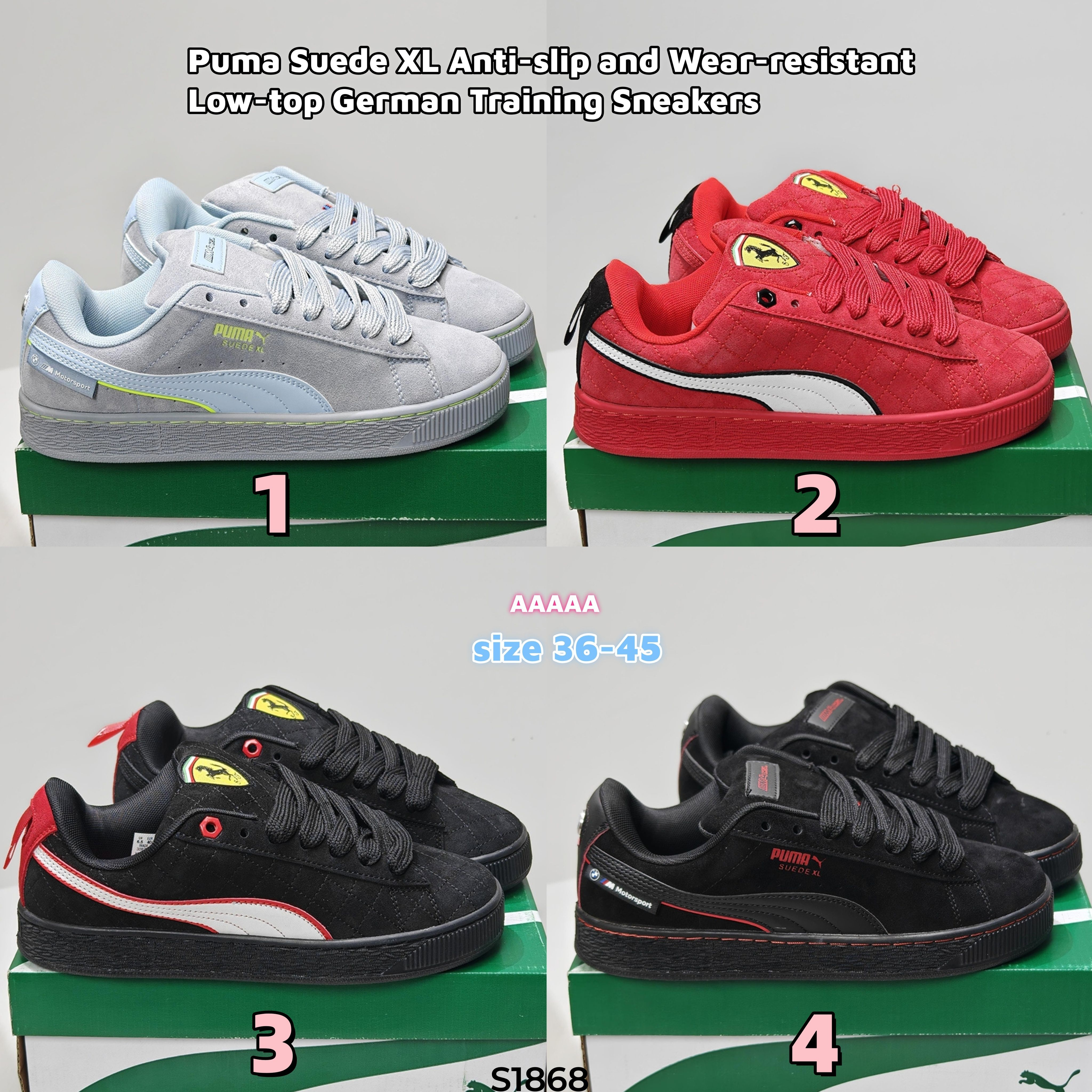 S1868 PUMA Suede XL shoes