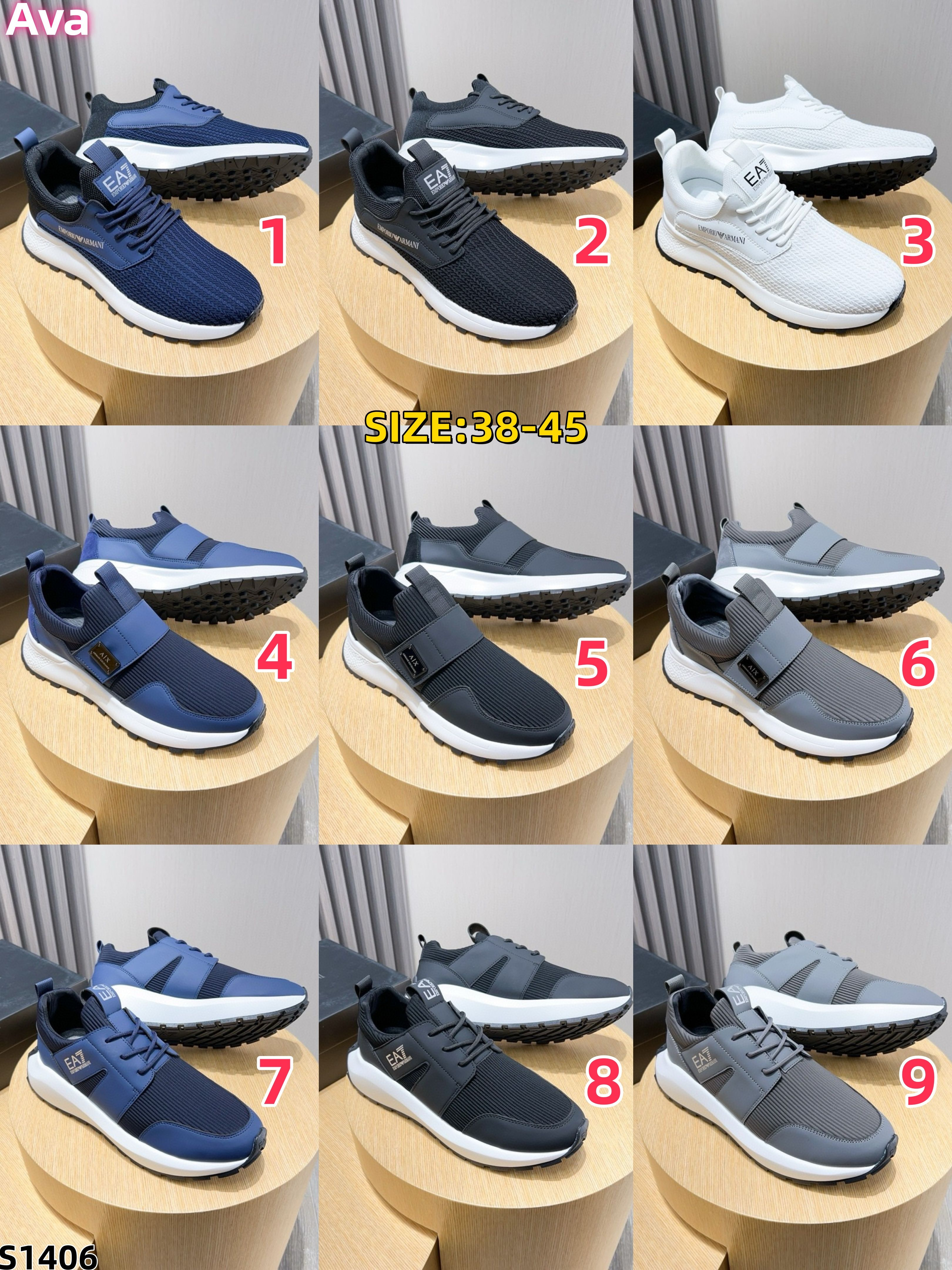 S1406 Armani shoes