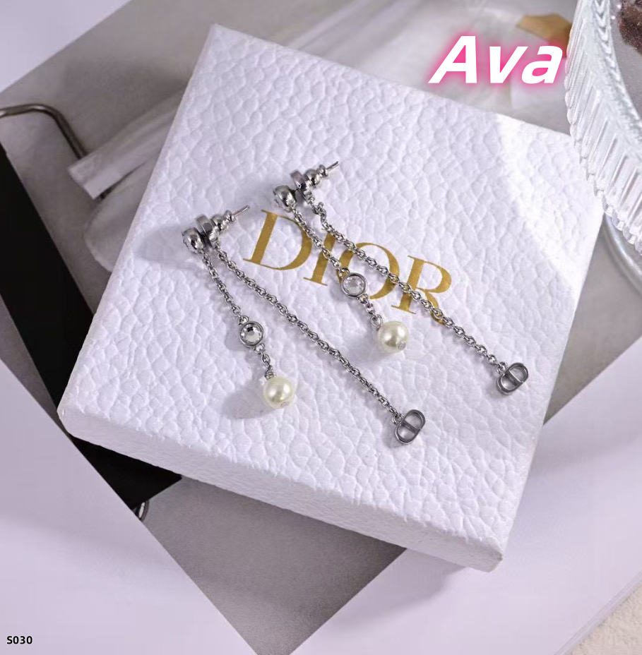 S030 New Alphabet Earrings