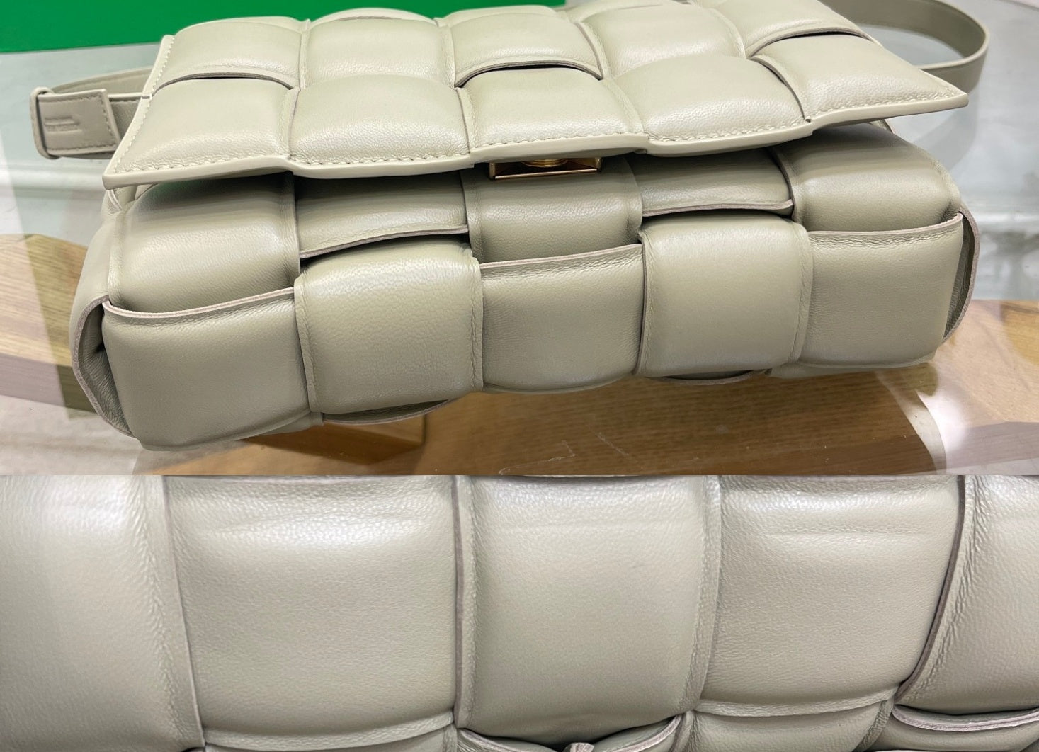 S2645 Bv leather Padded Cassette bags